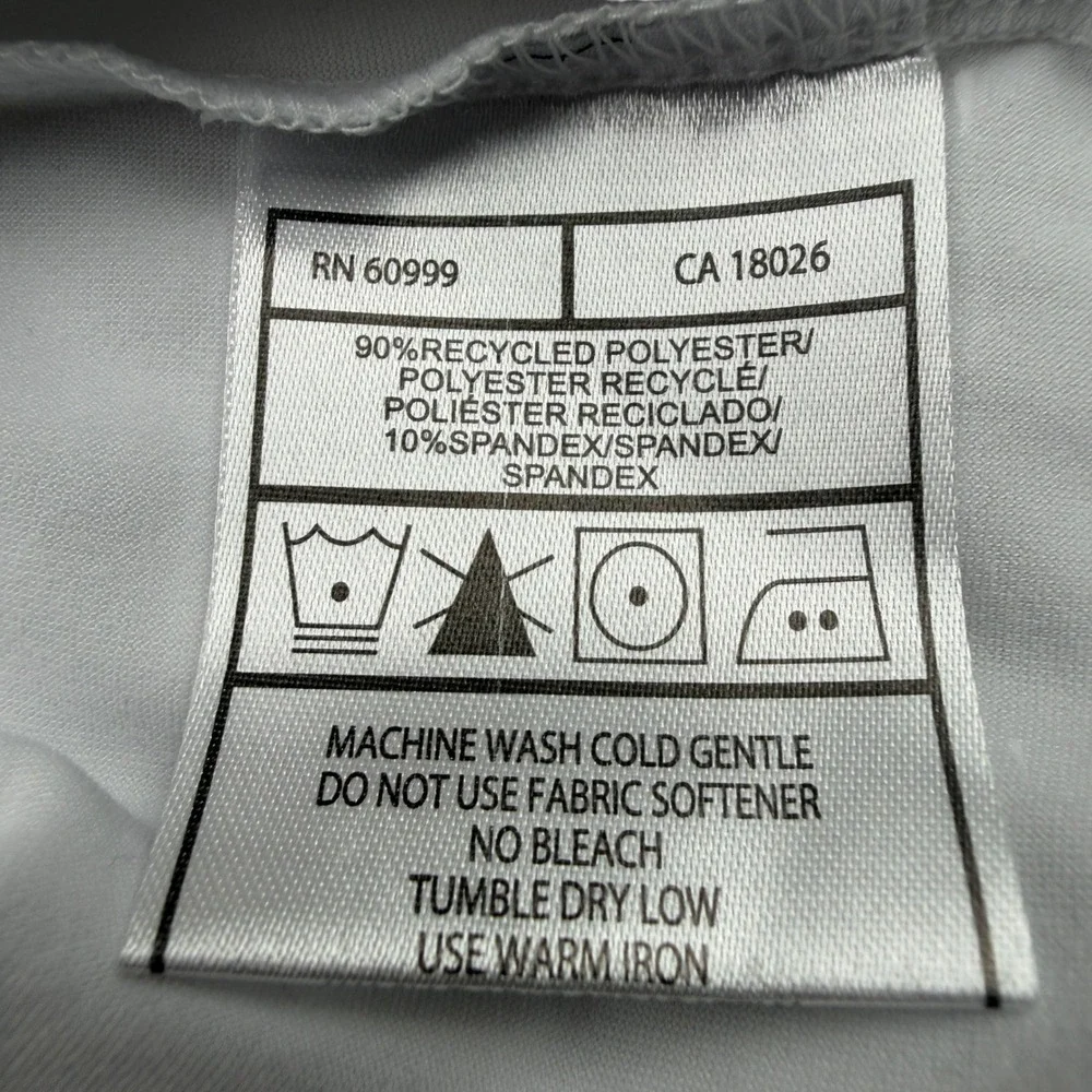 Antigua Indiana University Hoosiers Mens White Quarter Zip Mock Pullover‎ Small